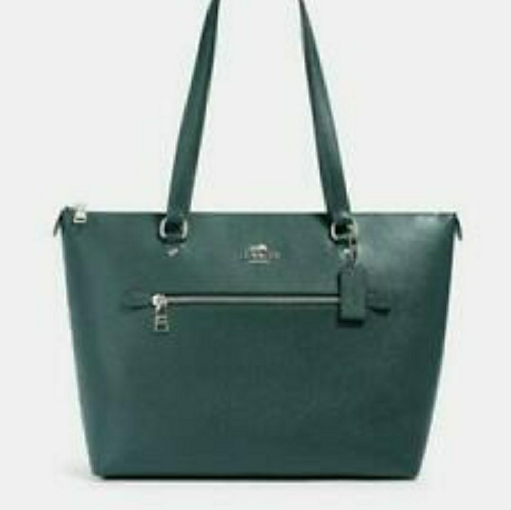 NWT Coach Gallery Tote  Dark Ivy